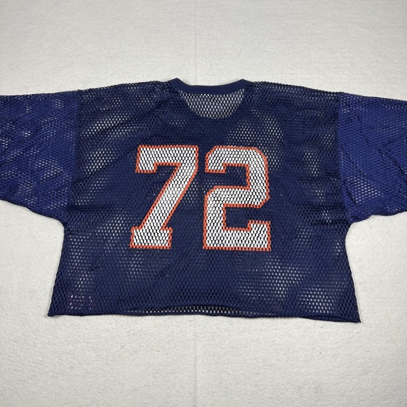 Vintage Chicago Bears 72 Mesh Jesey XL Sand Knit William Refrigerator Perry Era - Picture 7 of 8